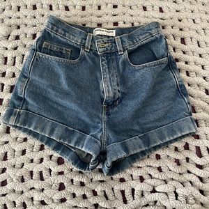 American apparel Jean shorts